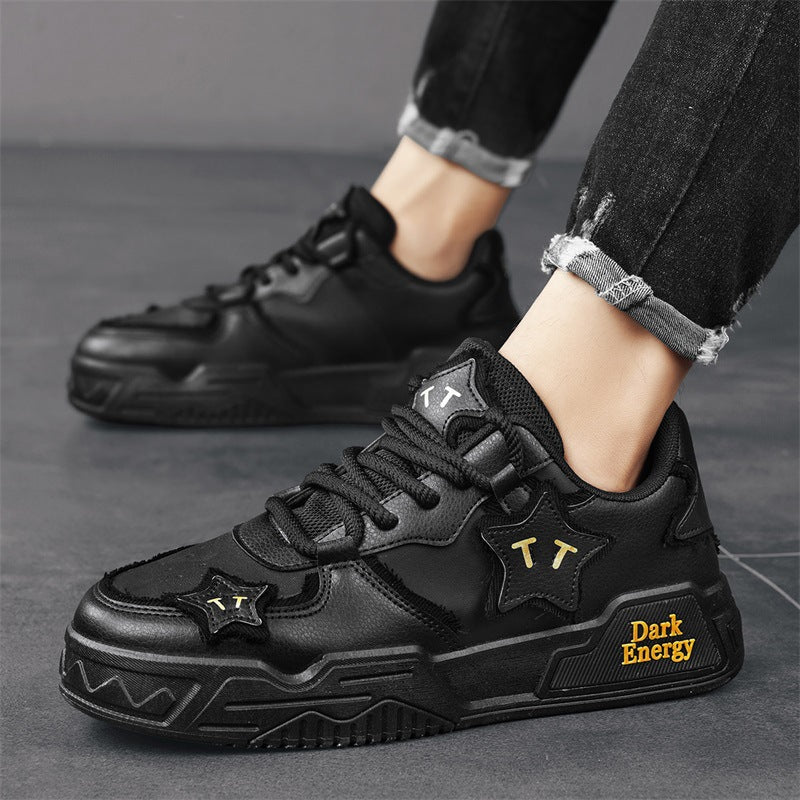 Men's Leather Trendy Retro Style Shoes