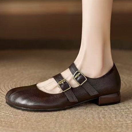 Women's Mary Jane PU Leather Shoes