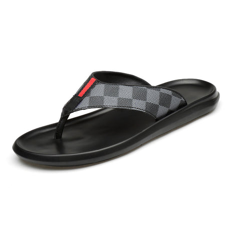 Men's Leather Lightweight Slippers (In Stock)