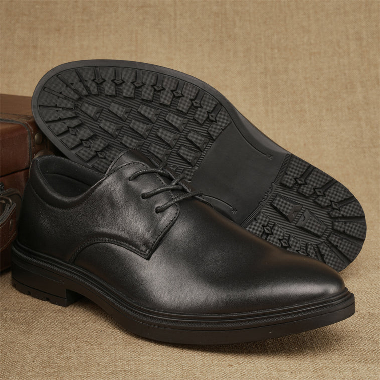 Men's Leather Lace-up Fashion Casual Shoes