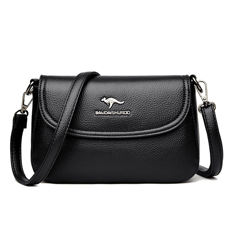 Women's Middle-Aged Crossbody Large Capacity Bag