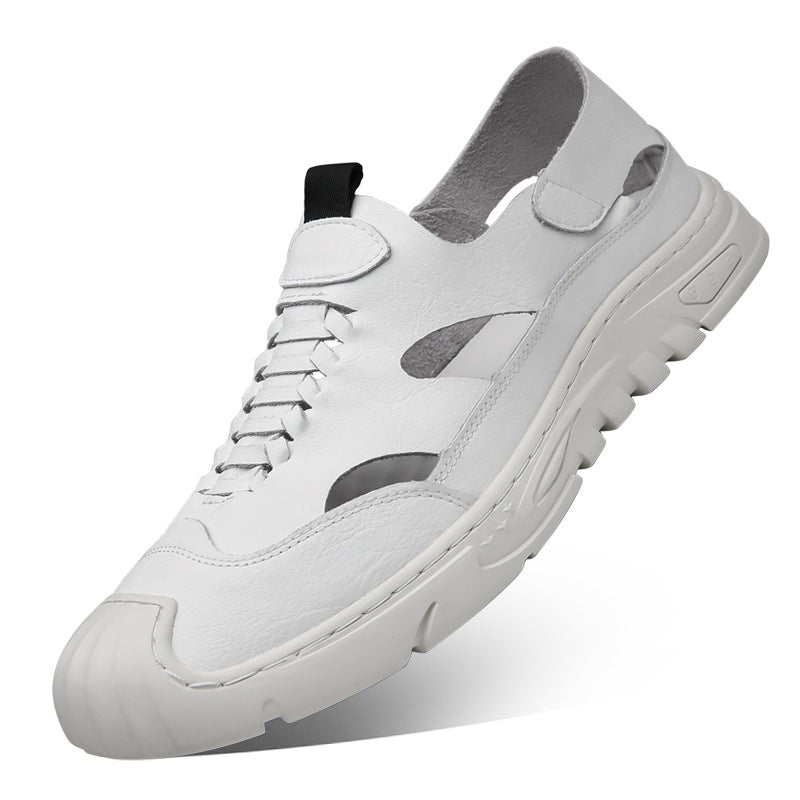 Men's Breathable Outside Wear Hollow Sandals