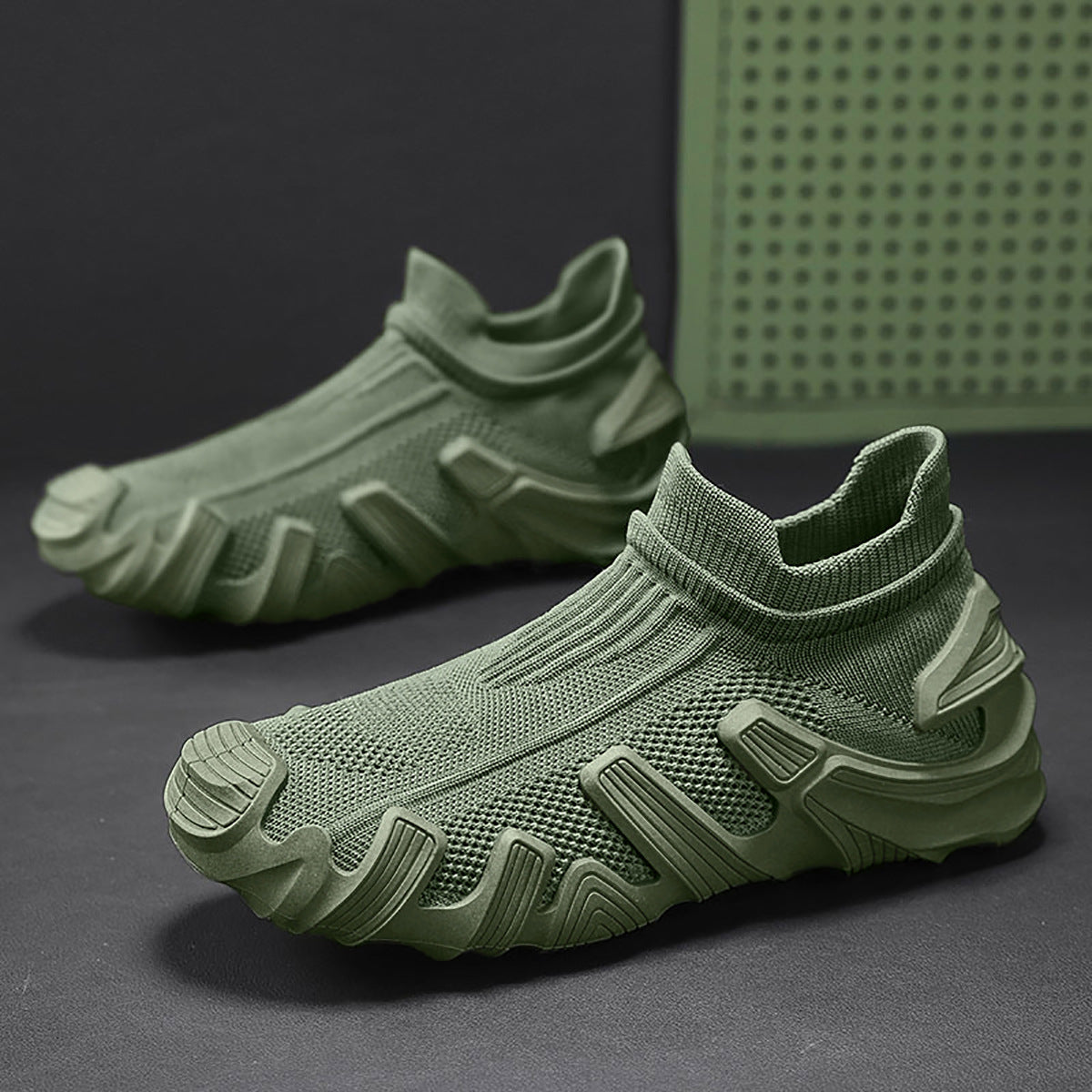 Men's Flying Woven Fashion Casual Shoes