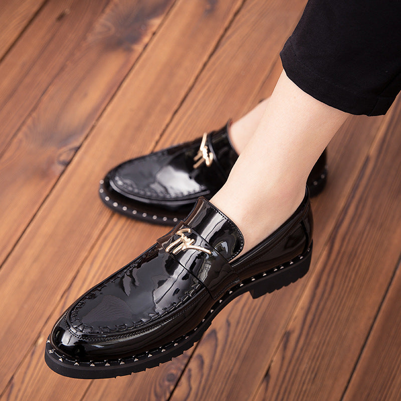 Men's Leather Loafers Outdoor Fashion Shoes