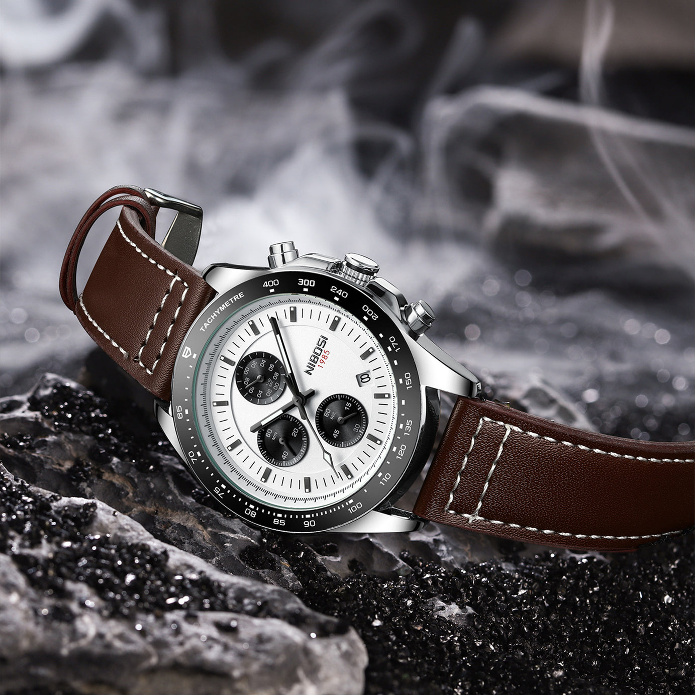 Men's Waterproof Multi-function Quartz Watch