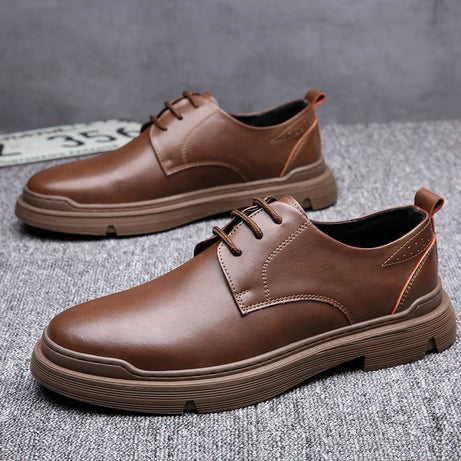Men's Leather Outdoor Low-top Casual Shoes