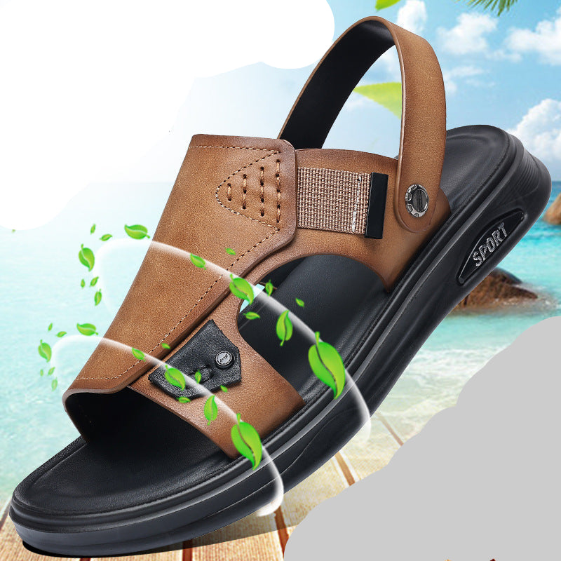 Men's Genuine Leather Sandals