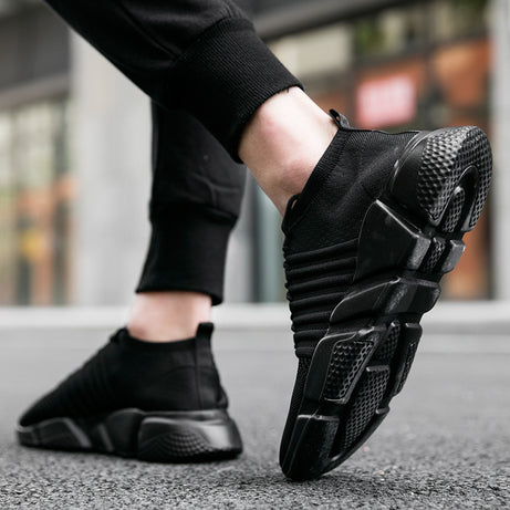 Men's Fashion Flying-Woven Breathable Casual Shoes