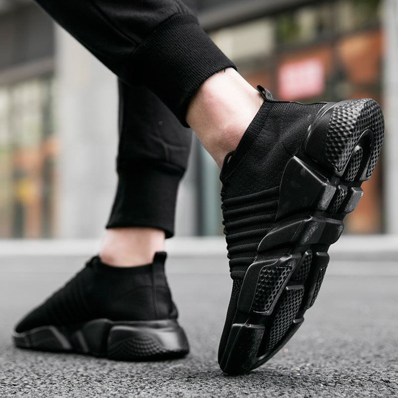 Men's Fashion Flying-Woven Breathable Casual Shoes