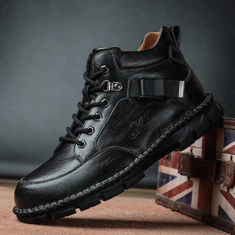 Men's Leather Trend Outdoor Martin Boots