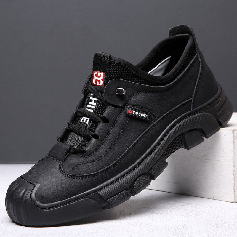 Men's Leather Versatile Casual Shoes