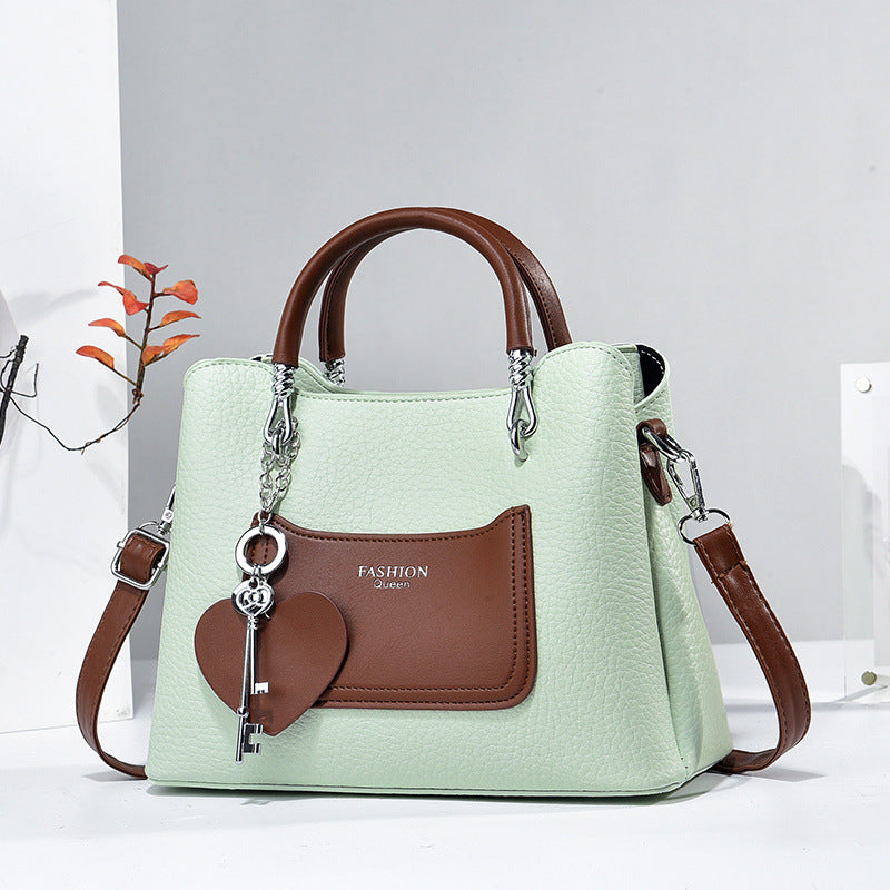 Women's Leathe Trendy Hand & Shoulder Bag