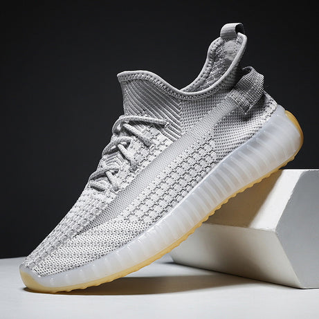 Men's Mesh Breathable Fly-woven Sneakers