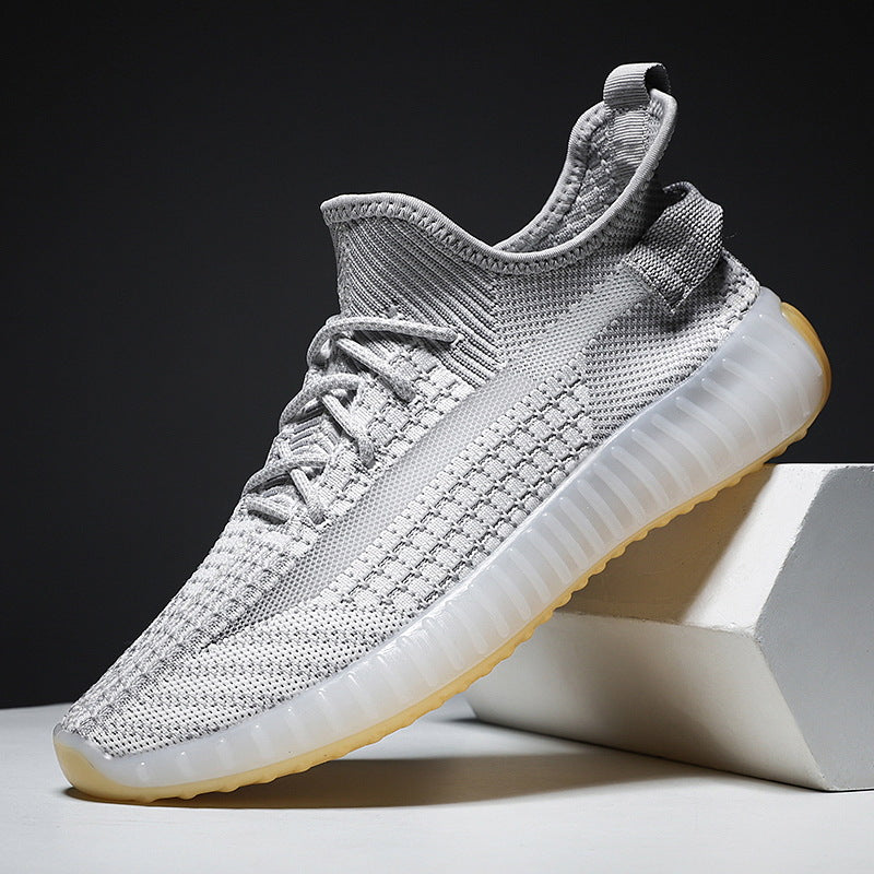 Men's Mesh Breathable Fly-woven Sneakers