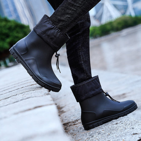 Men's High-Top Waterproof Rain Boot