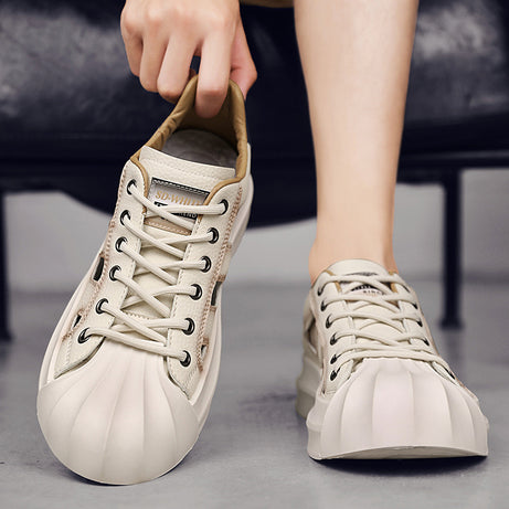Men's Fashion Trend Shell Head Board Shoes