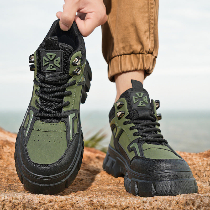 Men's High Top Non-slip Wear-resistant Shoes