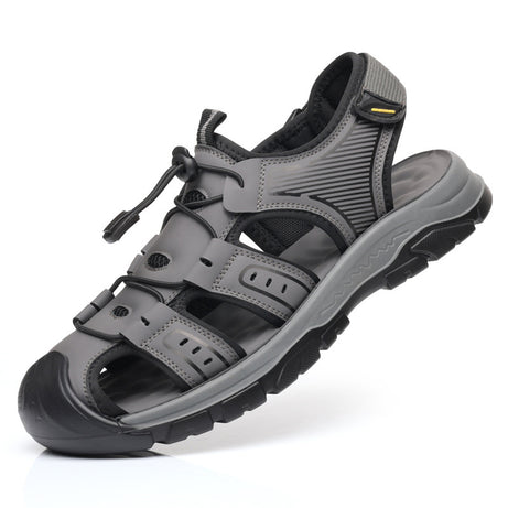Men's Leather Outdoor Trendy Casual Sandals