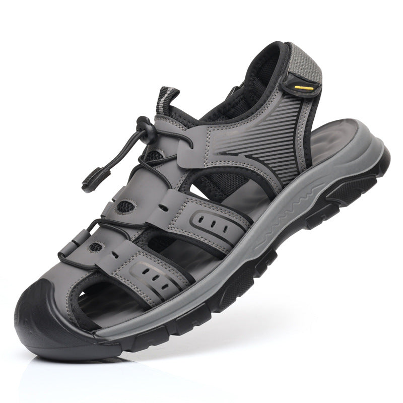 Men's Leather Outdoor Trendy Casual Sandals