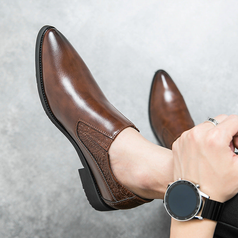 Men's Fashion Lazy Low-Top Pointed Casual Shoes