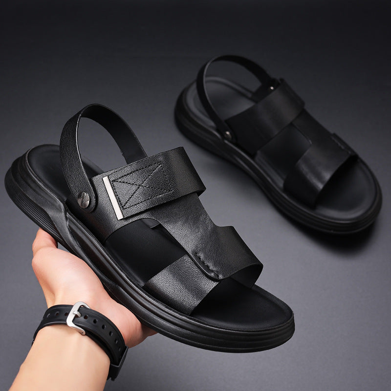 Men's Leather Fashionable Cool Sandals