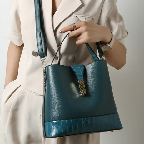 Women's Leather Large Shoulder HandBag