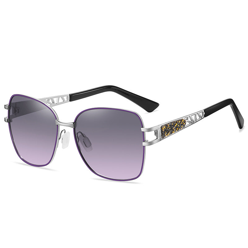 Men's Fashionable Metal Polarized Sunglasses