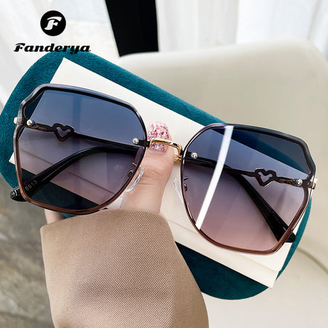 Women's Large Frame UV Protection Sunglasses