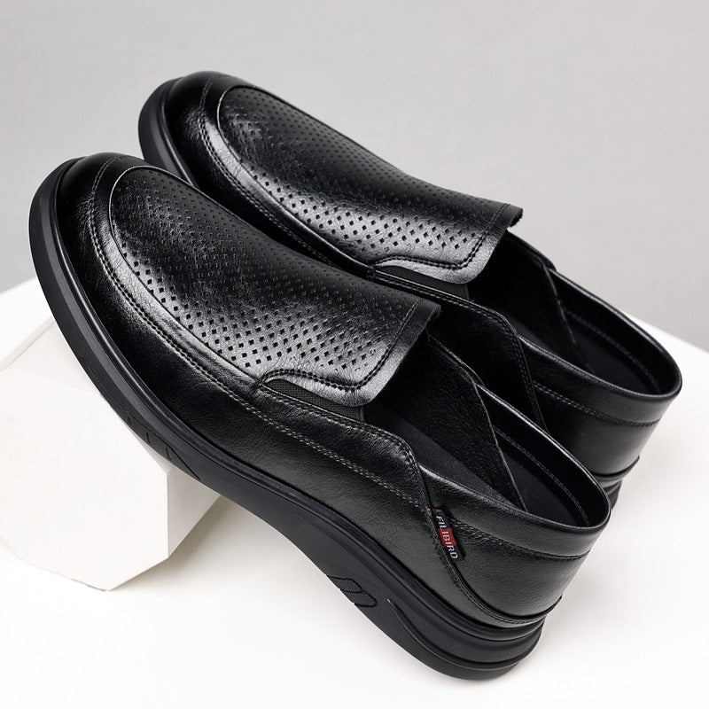Men's Breathable Leather Casual Shoes