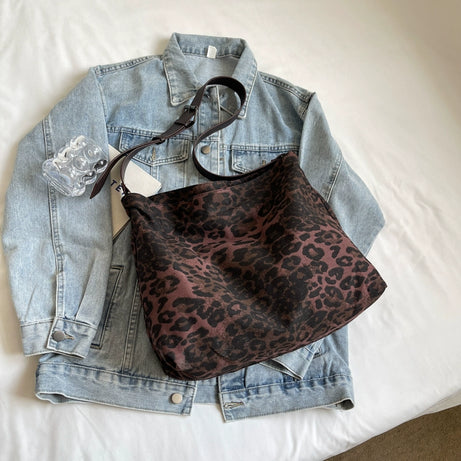 Women's Leopard Print Fashion Shoulder Bag