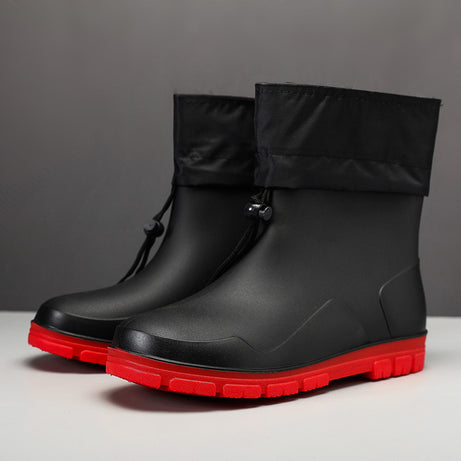 Men's High-Top Waterproof Rain Boot