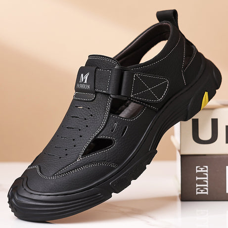 Men's Breathable Trendy Leather Sandals