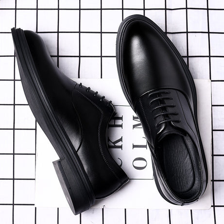 Men's Leather Trendy Business Formal Shoes