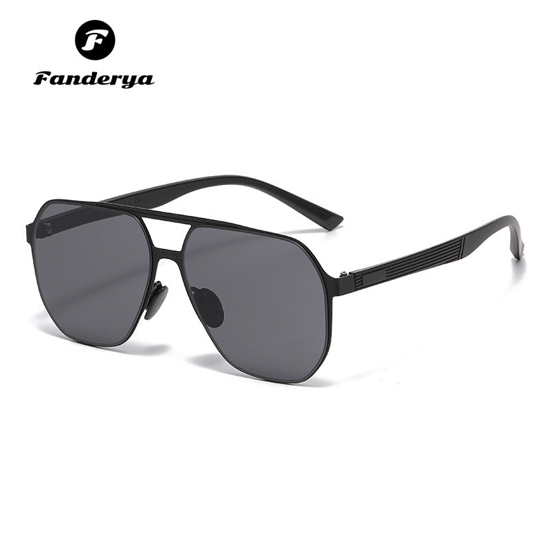 Men's Large-frame Trend UV-proof Sunglasses