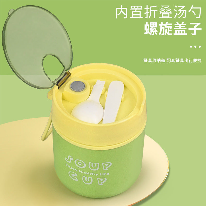 Stainless Steel Breakfast Cup Ins Wind Soup