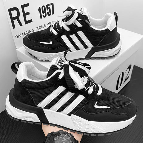 Men's Mesh Thick-soled Versatile Casual Shoes