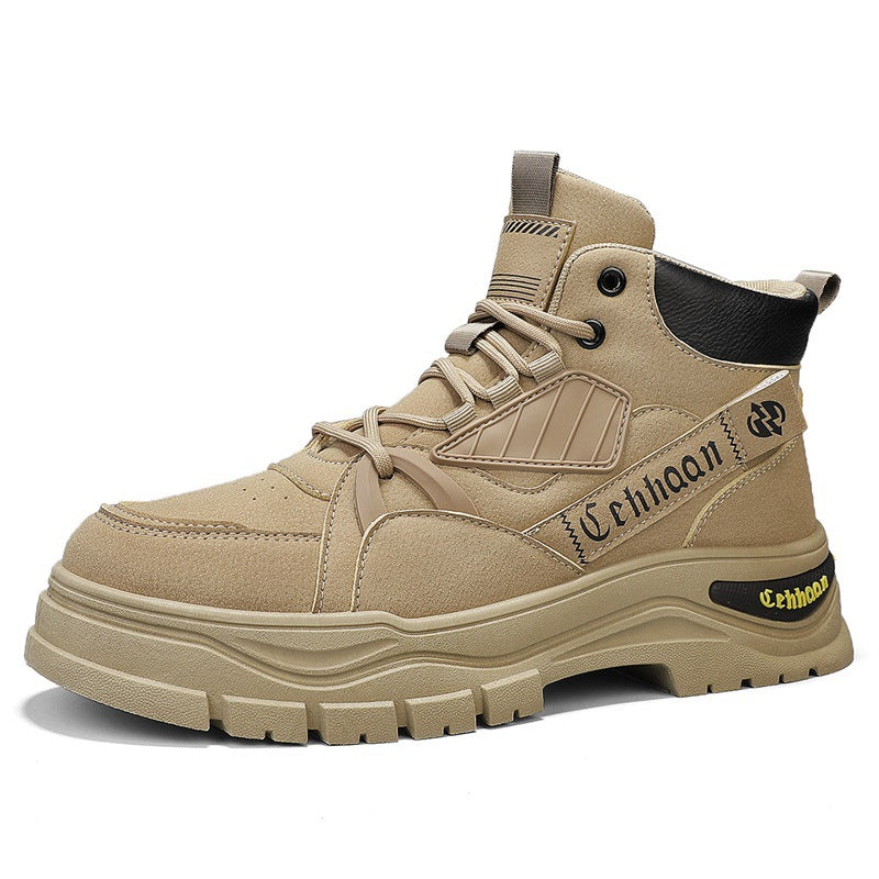 Men's High-Top British Mid-Top Hiking Martin Boots