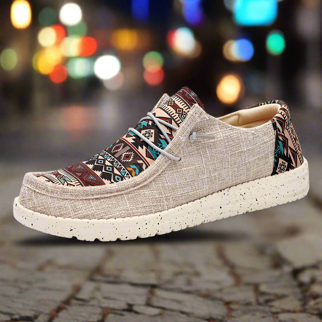 Men's Slip-On Canvas Casual Flats Shoes