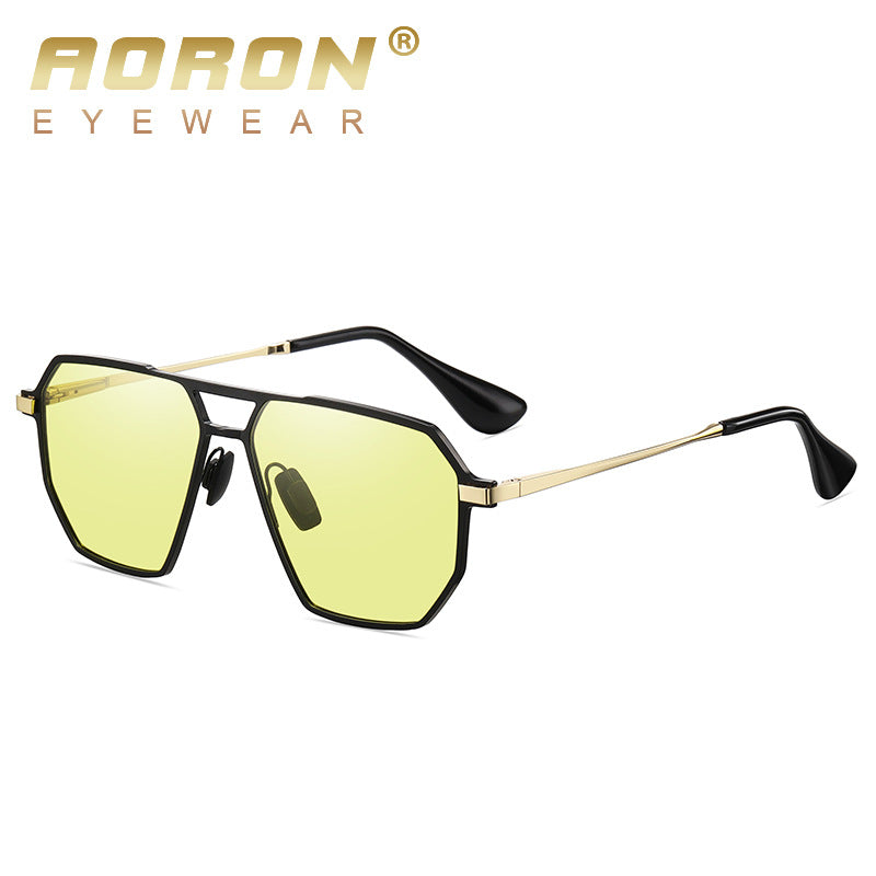 Men's Polarized Night Vision Color-changing Sunglasses