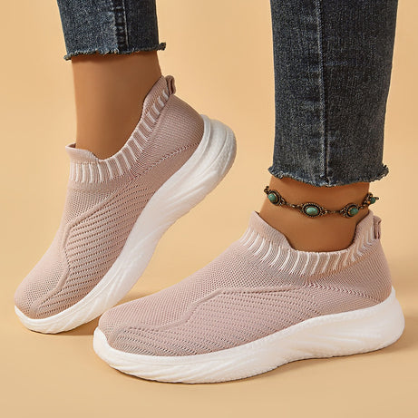 Women's Polyurethane Lightweight Slip-on Shoes