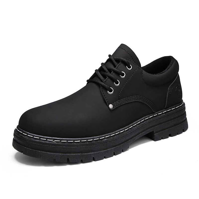 Men's Lace-up Casual Outdoor Tooling Shoes