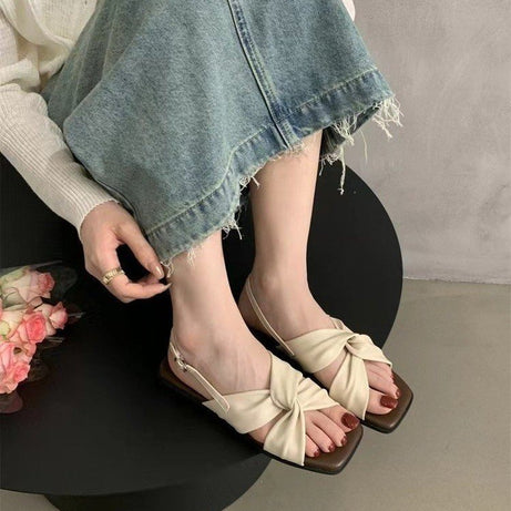 Women's Butterfly-knot Open Toe Sweet Sandals