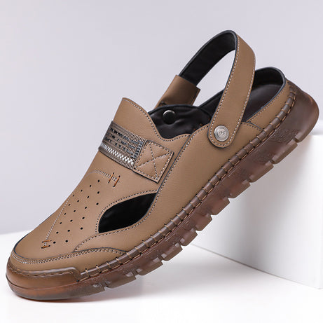 Men's Leather Trendy Casual Sandals