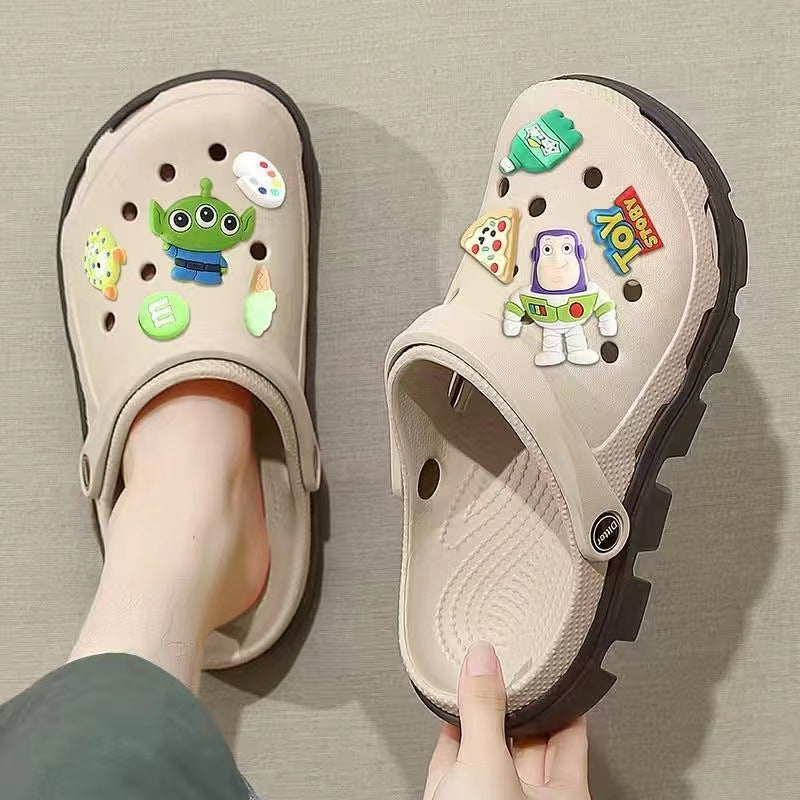 Men's Lightweight Trendy Thick-Soled Slippers