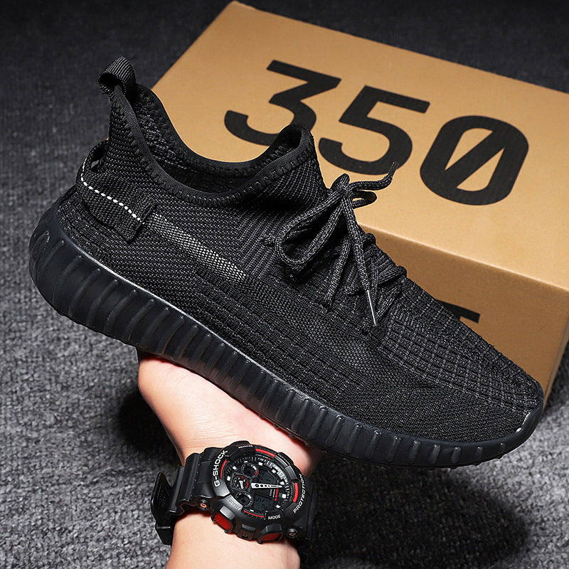 Men's Mesh Breathable Fly-woven Sneakers