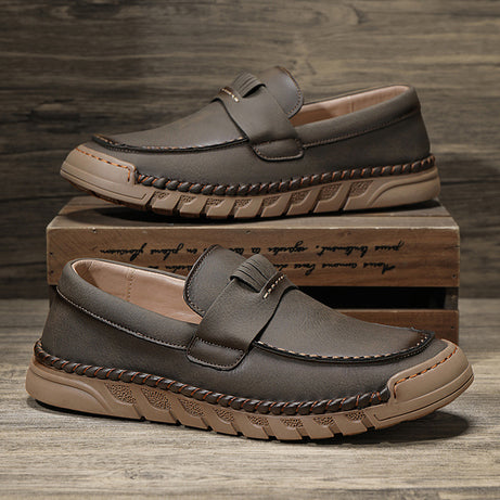 Men's Foreign Trade Business Casual Leather Shoes