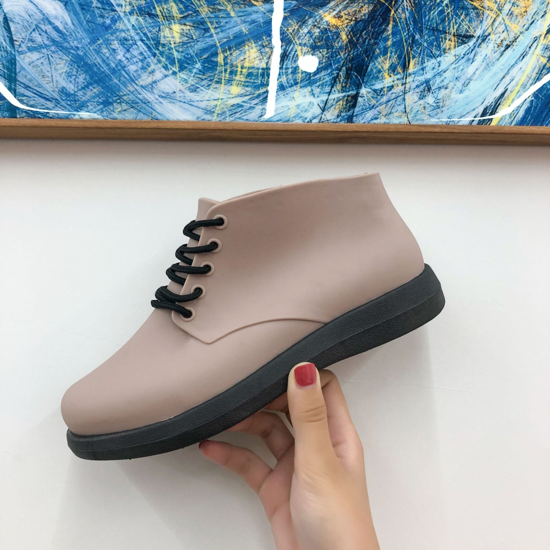 Women's Fashion Outer Wear Rubber Shoes