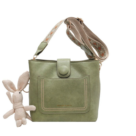 Women's Leather Casual Versatile Small Bag