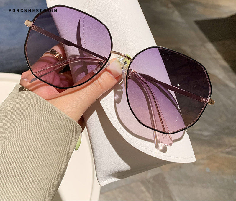 Women's Trendy Polarized Thin UV Protection Sunglasses