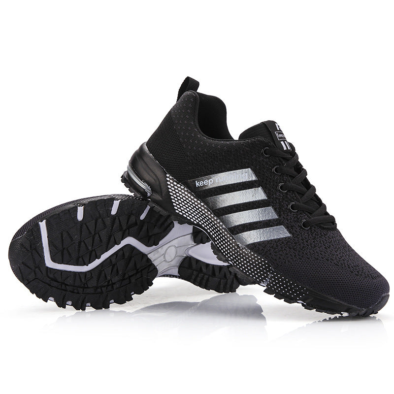 Men's Fly-woven Breathable Running Shoes